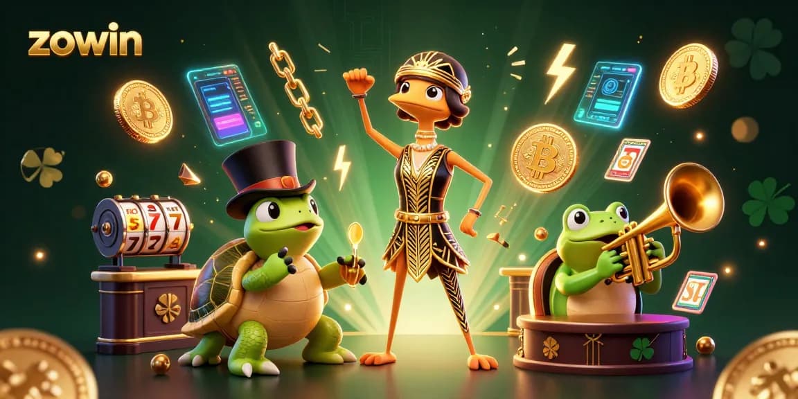 Win big with zowin by exploring interactive casino elements in an exciting 3D illustration