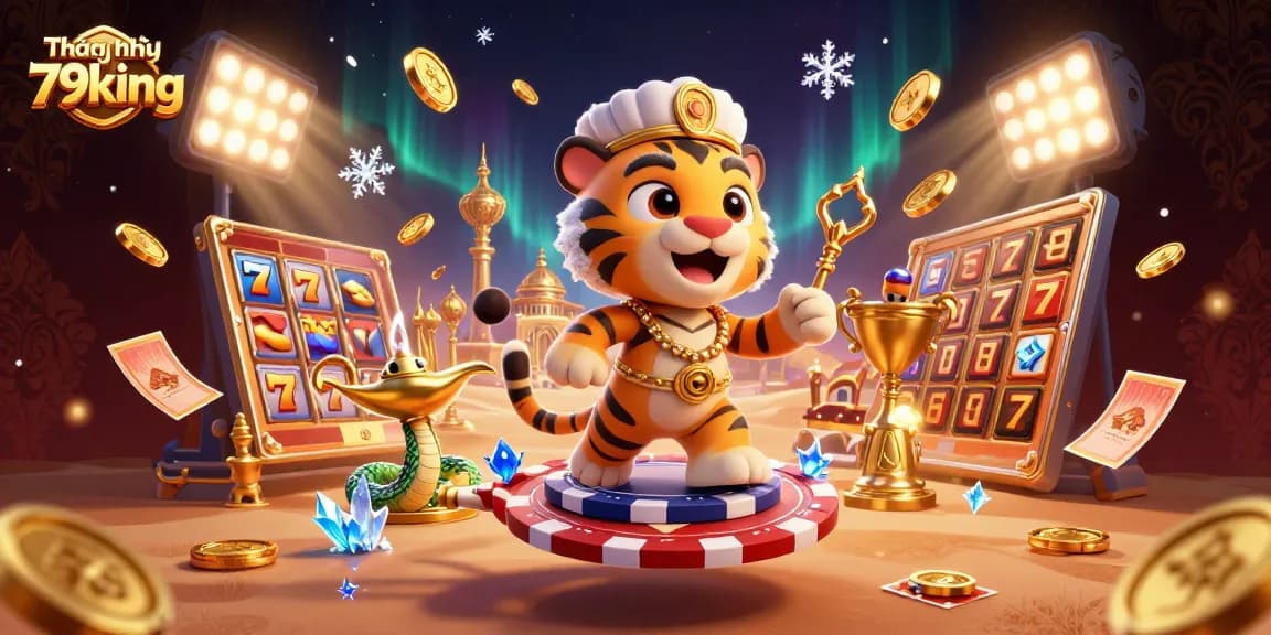 Experience the vibrant world of Thương hiệu 79king, where the magic of slots and jackpots comes alive in stunning 3D.