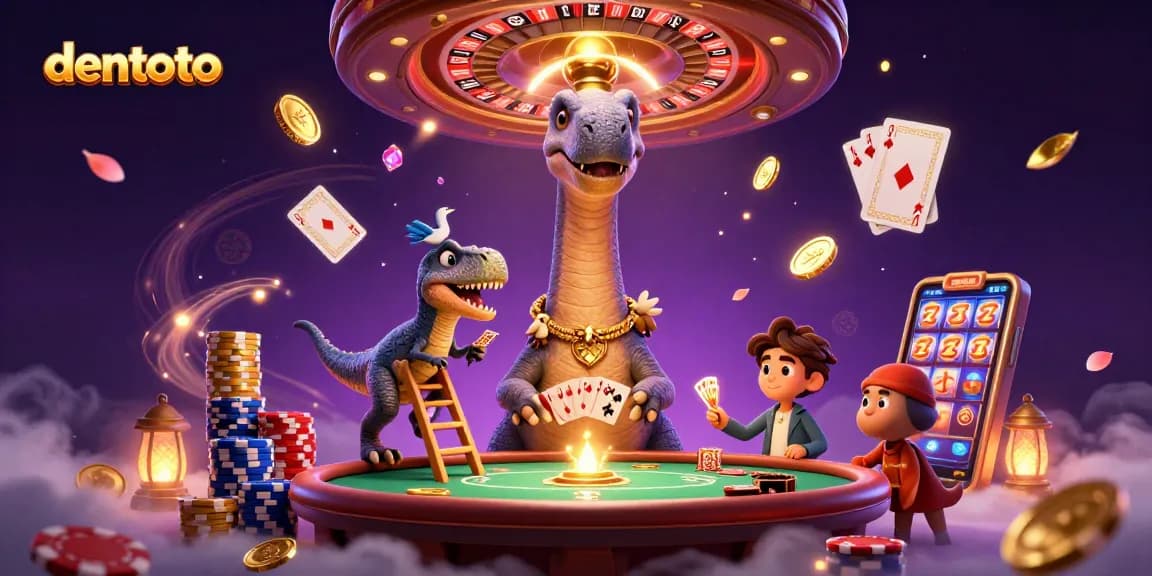 dive into the exciting dentoto world of vibrant casino action and thrilling game elements