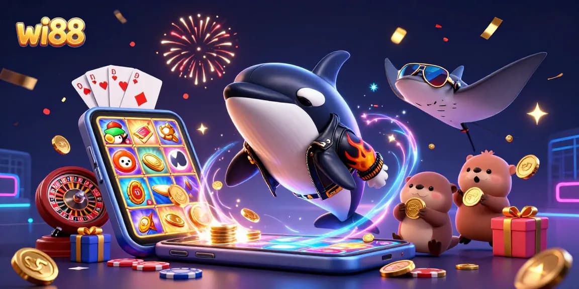 Experience winning excitement at wi88 with vibrant slot games and festive atmosphere.