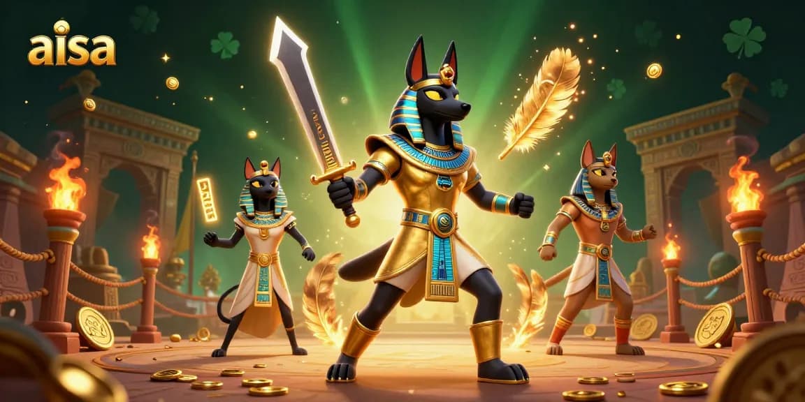 Join the thrilling adventure with aisa as ancient warriors battle in an electrifying casino arena!