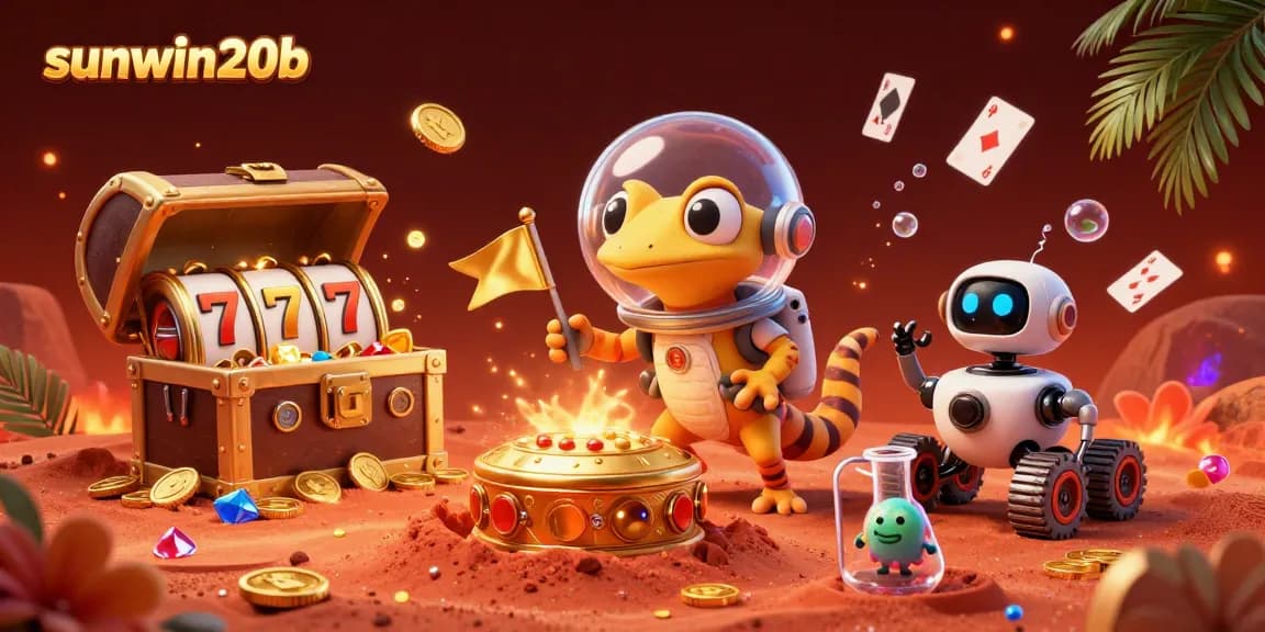 Experience exciting slots and jackpots with sunwin20b in this vibrant casino adventure.