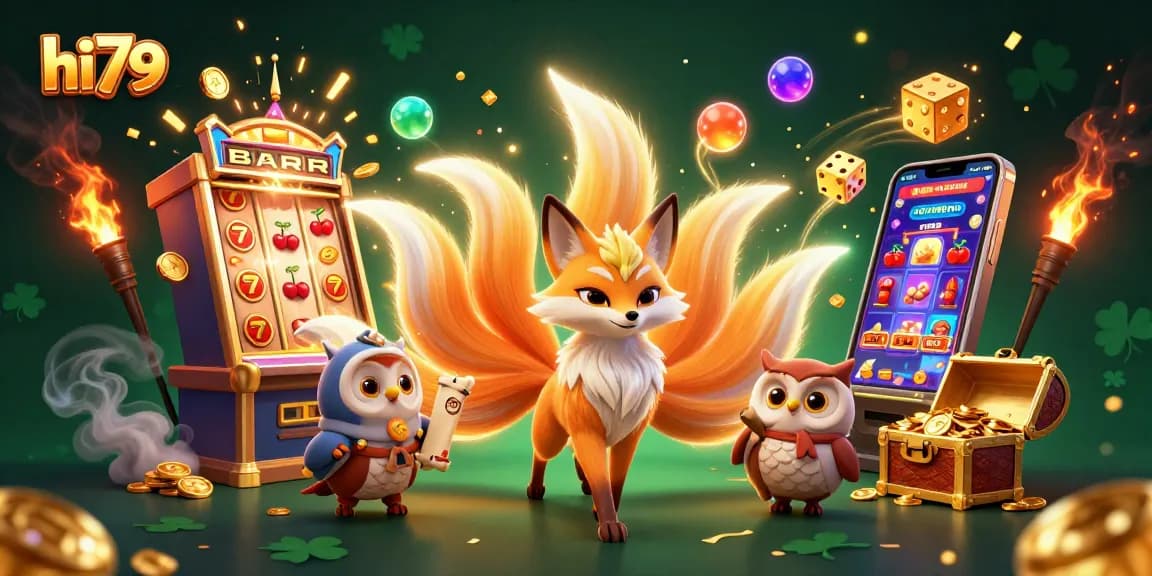 Spin the hi79 slots for a chance to win with vibrant graphics and an exciting jackpot scene.