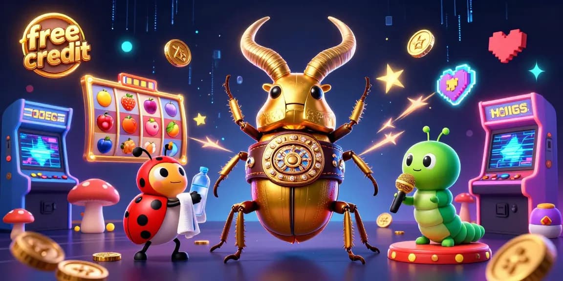 Spin for fun with free credit at vibrant online casinos filled with colorful slot games.