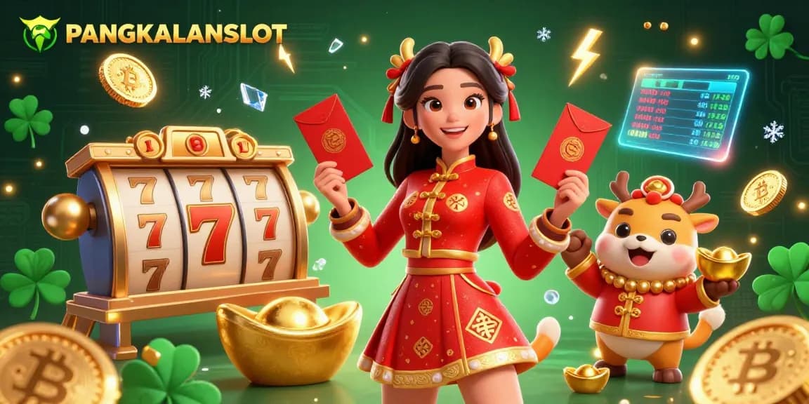 PANGKALANSLOT showcases vibrant slot gaming with character elements, enticing players to enjoy a thrilling experience.
