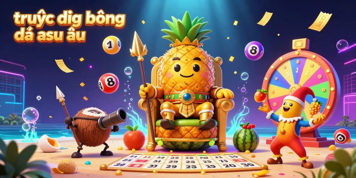 Experience exciting trực tiếp bóng đá châu âu with vibrant characters and game elements in a thrilling scene.