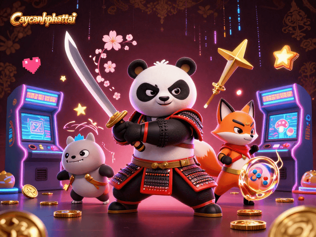 Experience the excitement of caycanhphattai with vibrant characters and dynamic game elements.