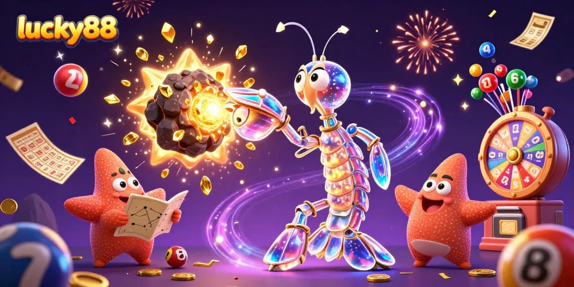 Experience the excitement of lucky88 with vibrant jackpot elements and a galactic theme!