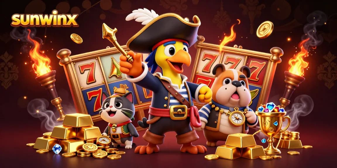 Engage with thrilling slot games at sunwinx, featuring vibrant 3D pirate adventures and rich treasures.