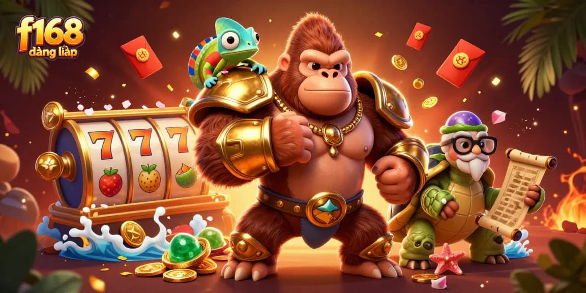 Engage in thrilling gameplay at f168 đăng nhập with dynamic characters and vibrant casino elements.