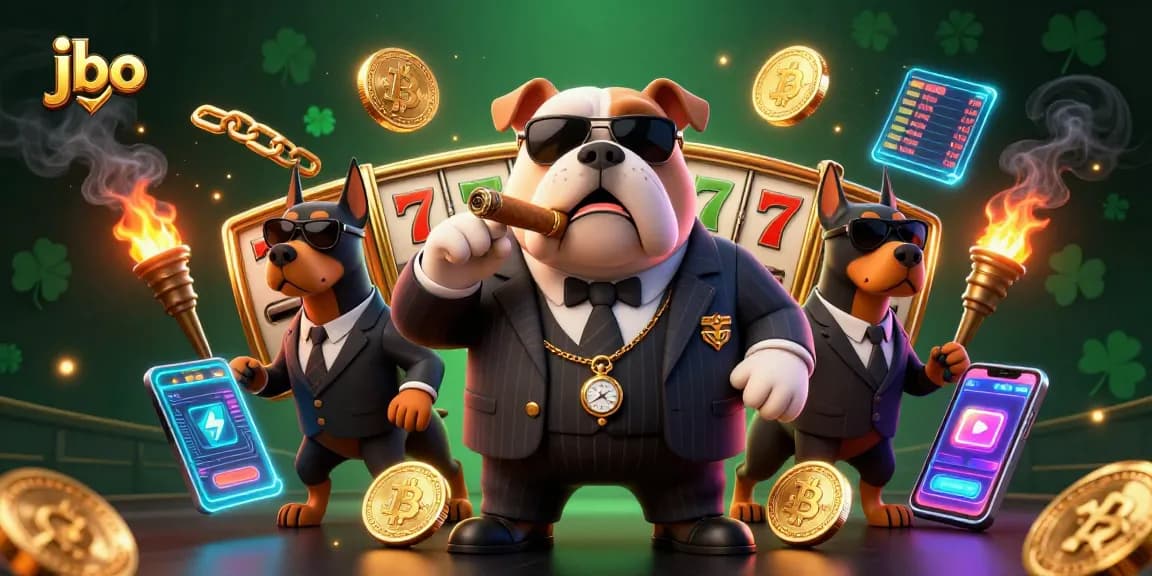 Spin to win with jbo's thrilling slot games in an ultra-detailed 3D casino scene.