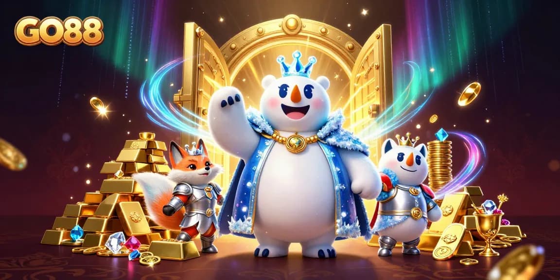 Experience the thrill of GO88's online casino with unique games and vibrant energy.