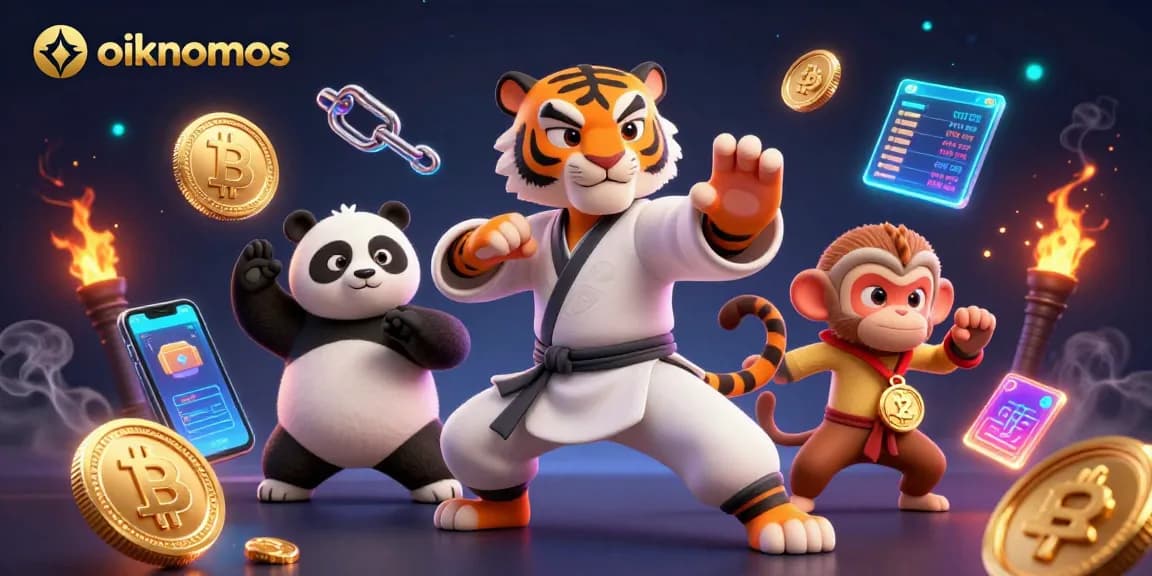 oikonomos elevates gaming excitement with dynamic scenes featuring a kung fu tiger in a virtual casino.