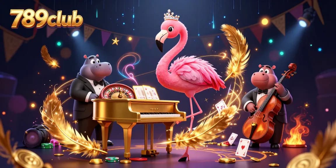Experience excitement at 789club with lively casino characters and vibrant gaming elements.