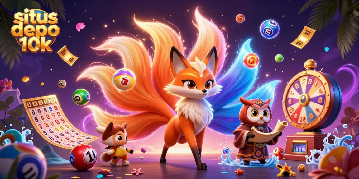 Play at situs depo 10k for thrilling slot games with vibrant characters and dazzling prizes.