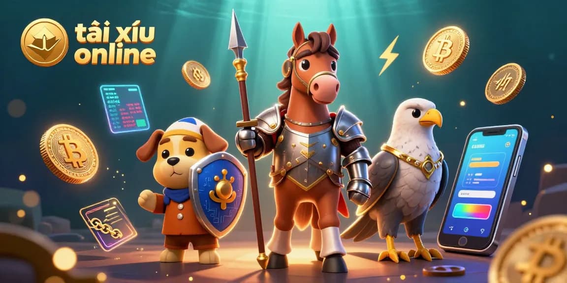 Engage in thrilling tài xỉu online action with dynamic gaming visuals and casino elements.