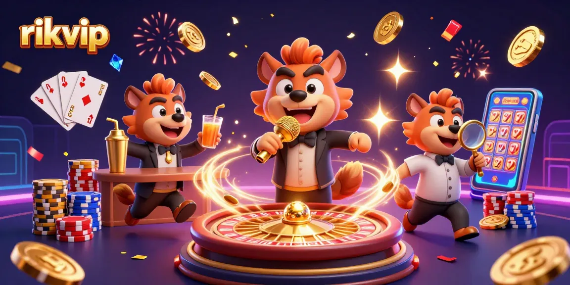 Engage in thrilling games at rikvip, where hyenas host a lively casino atmosphere with dynamic action.