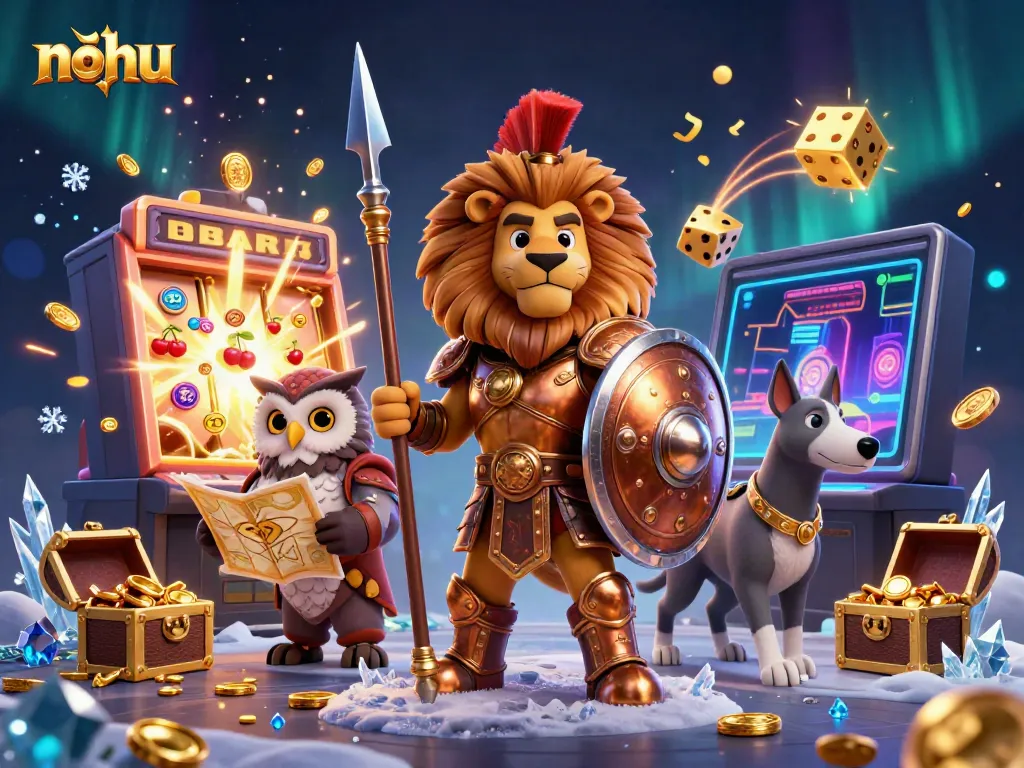 Experience the thrill of nohu gaming with dynamic characters and a jackpot burst of excitement.