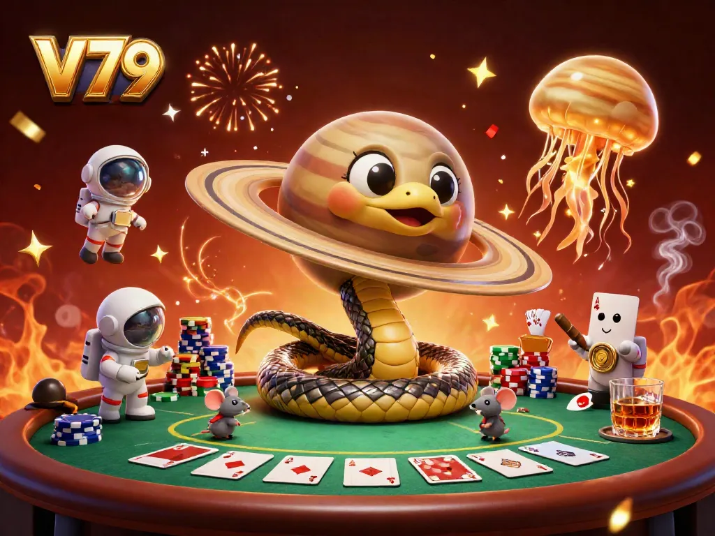 Experience thrilling roulette at V79 with a cosmic twist, engaging astronaut mice betting.