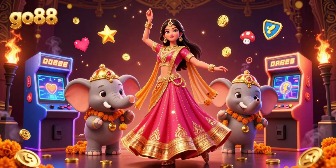 Experience thrilling gameplay at go88 with vibrant characters and dynamic casino elements.