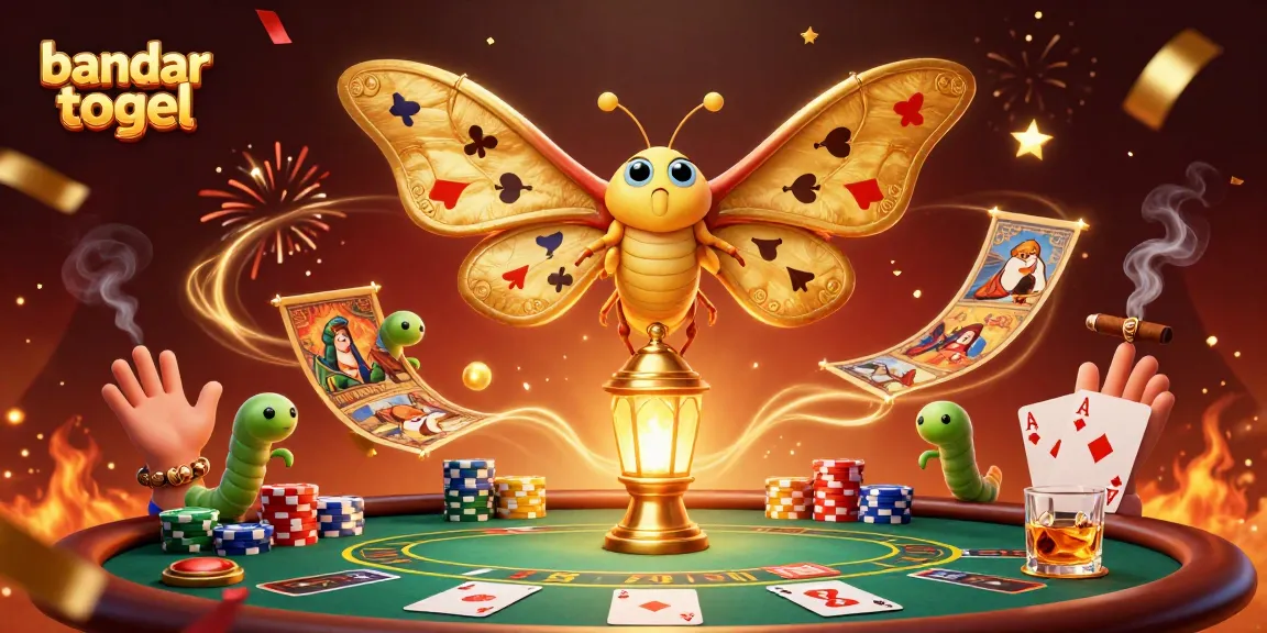 Experience the excitement of bandar togel gameplay with vibrant casino elements and celebration.