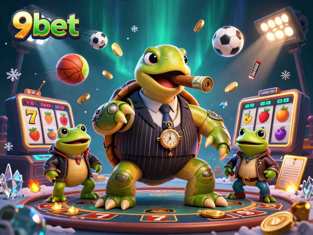 Engage in thrilling play at 9bet's live casino with iconic characters, jackpot elements, and dynamic action.