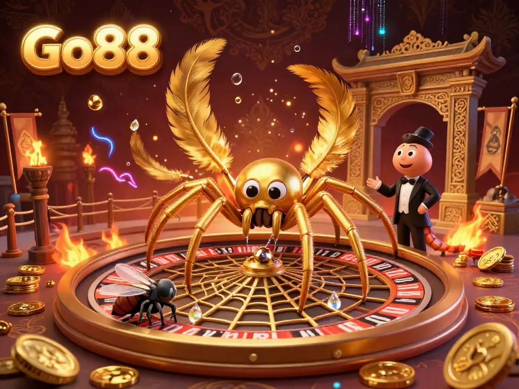 Experience thrilling gameplay at Go88 with our exciting online casino atmosphere featuring dynamic character interactions.