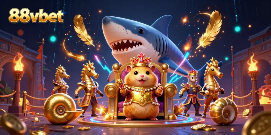 Engage in thrilling action with 88vbet's casino world, featuring dynamic characters and a magical setting.