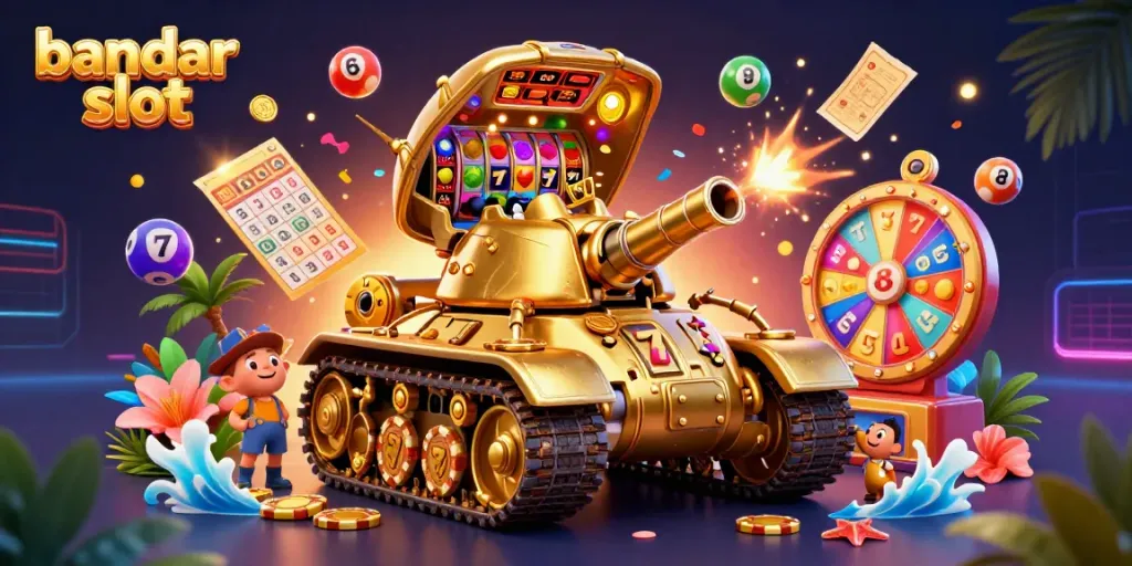 Engage with vibrant slot games at bandar slot, featuring action-packed elements and stunning 3D visuals.