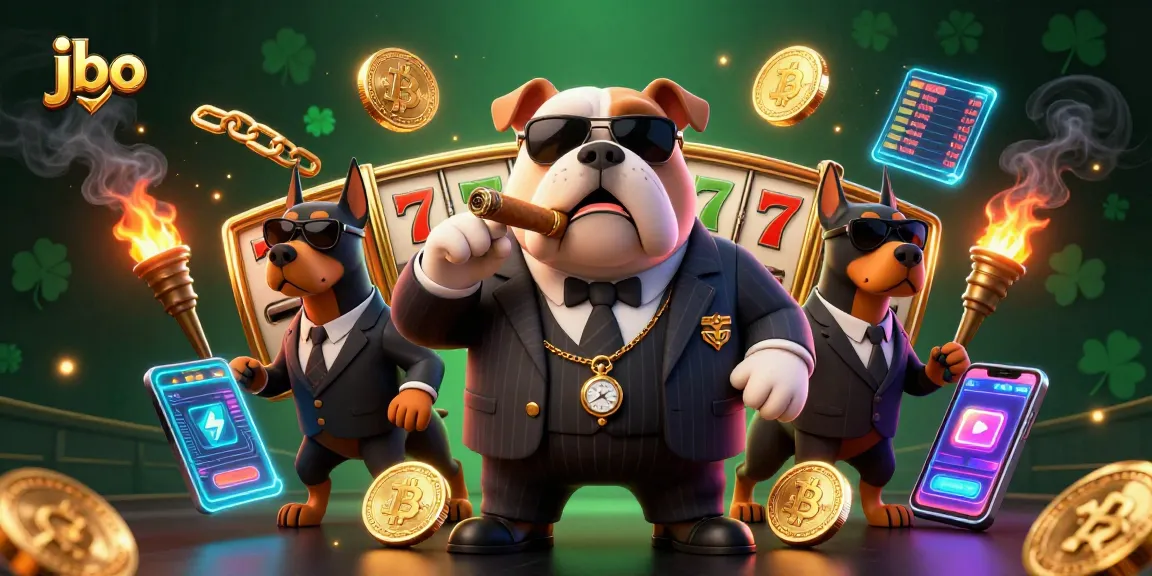 Spin to win with jbo's thrilling slot games in an ultra-detailed 3D casino scene.