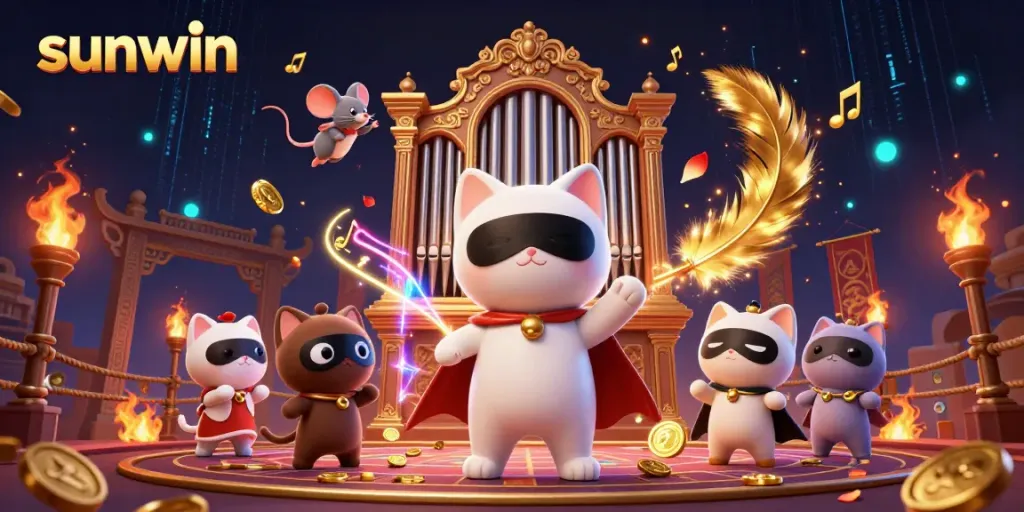 Experience thrilling gameplay with the sunwin casino, illuminated by vibrant graphics and dynamic characters.